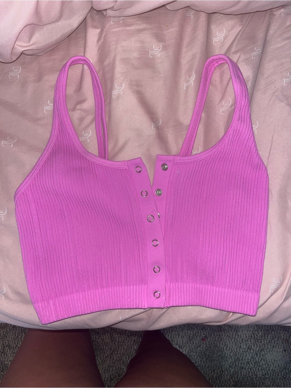 Aerie Pink Tank Top Size Large